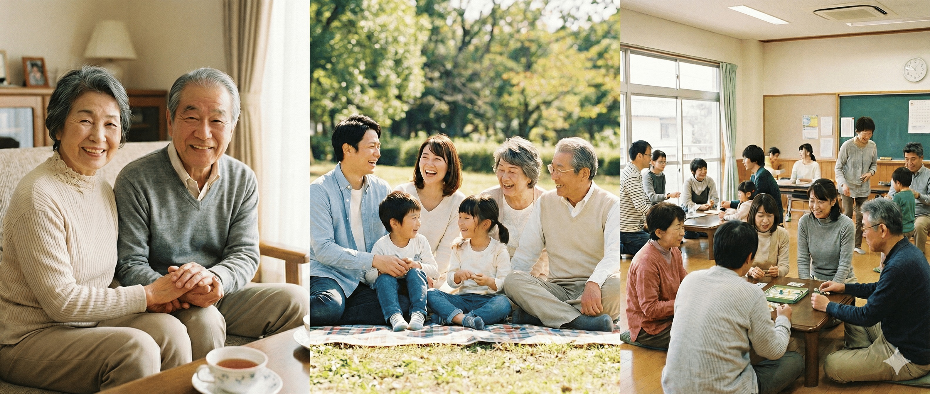 地域の皆さまの笑顔